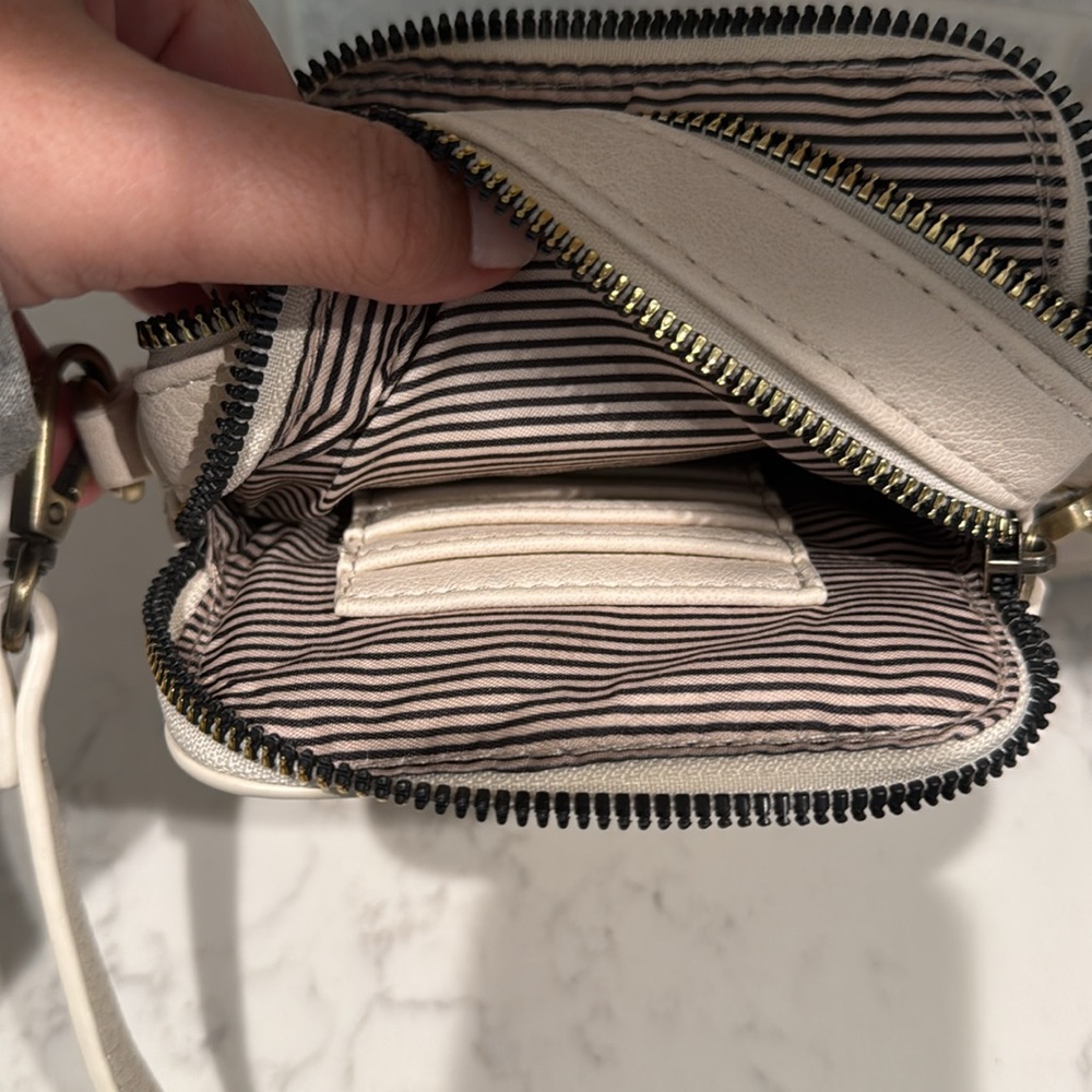 New Joy Susan Jolene Crossbody Bag, Ivory - Picture 4 of 12